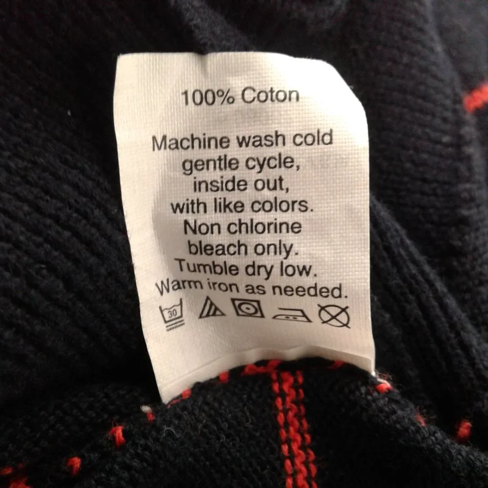 Vintage J. Crew Women's 100% Cotton Nautical Sweater - M - Good Condition